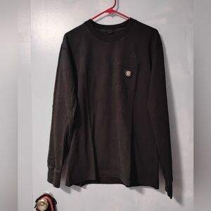 Reigning Champ Black Monogram Pocket Sweatshirt M